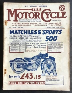 The MOTOR CYCLE Magazine 22 JUN 1933 #No.1576 750cc Zenith Twin Tested - Picture 1 of 3