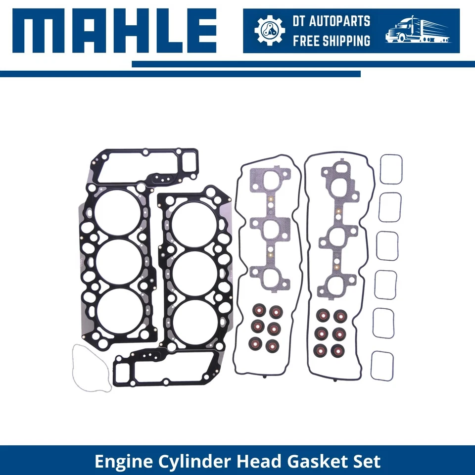 适用于 2005 - 2010 道奇 Ram 1500 3.7L V6 发动机气缸盖垫片套装 Mahle 2006 — 第 1/3 张图片