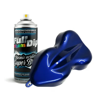 Full Dip SUPER GLOSS 1K Acrylic High Gloss Clear Coat Spray 400ml - Image 1 of 4