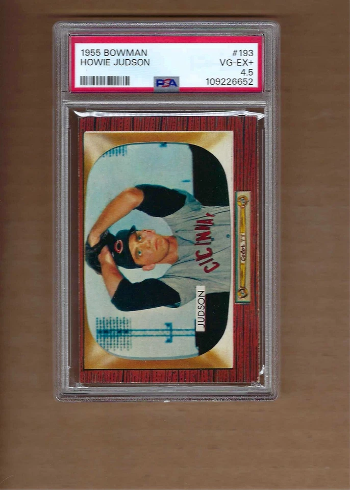 1955   BOWMAN  HOWIE  JUDSON  #  193     PSA  4.5 - Image 1 of 1