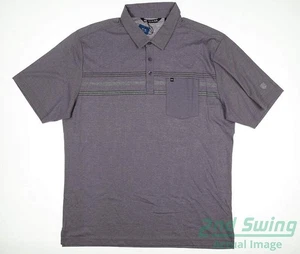 Neu mit Logo Herren Travis Mathew Polo X-Large XL Pflaume UVP $ 100 - Bild 1 von 3