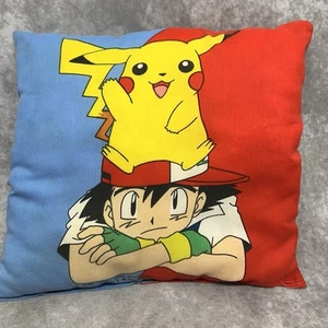 Pokemon Dekokissen mehrfarbig doppelseitig - Vintage - kleiner Fleck & irgendwie klumpig - Bild 1 von 7