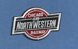 CHICAGO & NORTH WESTERN RAILWAY RAILROAD PATCH 3" - Picture 1 of 1