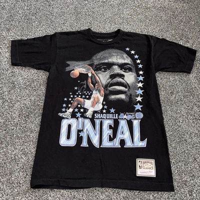 Mitchell & Ness Men's Small Shaquille O'Neal NBA Orlando Magic USA Made T Shirt - Image 1 of 4