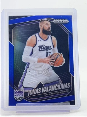 JONAS VALANCIUNAS 2024-25 PANINI PRIZM BLACK BLUE KINGS /199 Q0234 - Image 1 of 2