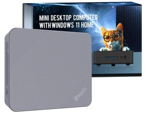Mini PC 12th Intel Alder Lake N97 (up to 3.6GHz), Mini Desktop Computer PC Wi... - Picture 1 of 8