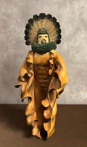 Statuina ceramica ceramica Hopi Medicine Man Kachina ~18,5” • arte nativa sud-ovest - Foto 1 di 23