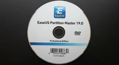 EaseUS Partition Master Professional Current Version DVD - Image 1 of 4