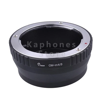 Camera Adapter Olympus Zuiko OM Lens to Micro Four Thirds M43 GH6 GH5II OM-1 - Image 1 of 4