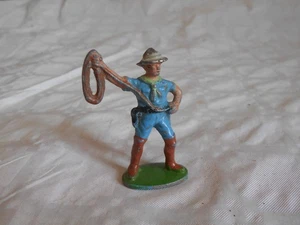 Vintage Quiralu Aludo cowboy with Lasso 1950s french - Picture 1 of 4