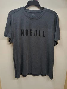 Nobull T-Shirt Herren anthrazit grau Activewear Performance Gym Workout T-Shirt XL - Bild 1 von 8