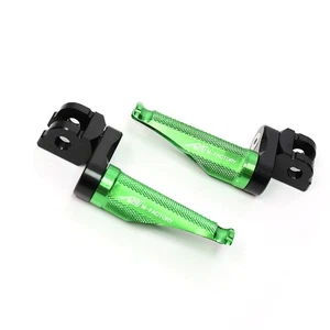 MFP Green Racing Front 1" Lowering Foot Pegs For ZH2 20 21 22 23 24 - Picture 1 of 6