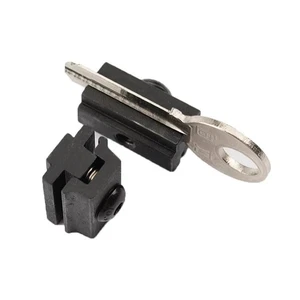 Key Clamp 2pc Vertical Fixture Auxiliary Tooth Opening Locksmith Double-side。 - Bild 1 von 5