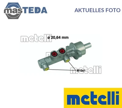 05-0538 BREMSE HAUPTBREMSZYLINDER METELLI FÜR OPEL CORSA C,COMBO,TIGRA - Image 1 of 4