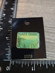 Lake Tahoe Kalifornien Nevada Bäume Berge Reise Souvenir Anstecknadel Tn - Bild 1 von 2