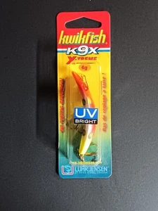 1 Luhr-Jensen Kwikfish K9X. FLO RED Chartreuse UV - Bild 1 von 1