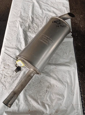 1383132 Silenziatore post.  FORD FIESTA (CBK) 1.6 16V TDCi Ber cdedb2 - Immagine 1 di 3