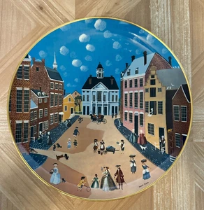 Old New York Art Plate Ridgewood Museum Edition Colonial Heritage Plate - Picture 1 of 5