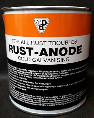 Rust-Anode The Original 95% Pure Zinc Cold Galvanising Paint 2.2kg • 42.50£