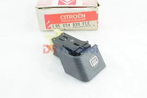 INTERRUTTORE PULSANTE RISCALDAMENTO DEL LUNOTTO CITROEN BX - CITROEN  95 634 839 - Picture 1 of 4