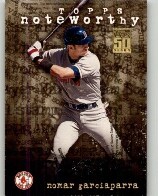 2001 Topps Nomar Garciaparra Noteworthy #TN9 Boston Red Sox - Image 1 of 2