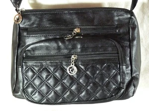 Classic Quilted Crossbody Bag Shoulder Bag Women's Casual Handbag & Phone Purse - Picture 1 of 11