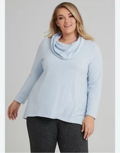 Max Studio COWL NECK JUMPER TUNIC TOP SIZE 3XL - Picture 1 of 9