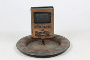 Vtg Fatima Ash Tray & Match Holder Turkish Blend Cigarettes Liggett Tobacco Co. - Picture 1 of 10