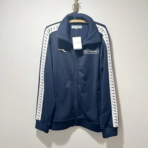 Wolf and Shepherd New Crossover Track Jacket Size Large Navy Limited Edition - Picture 1 of 12