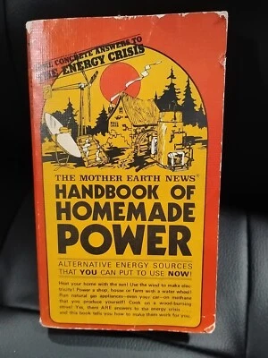 Vintage The Mother Earth News Handbook of Homemade Power (1978 PB) Softcover  - Image 1 of 4