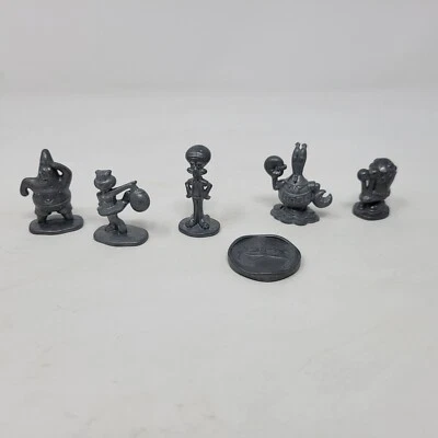 Monopoly Bob Esponja 2005 piezas de repuesto - (sin Bob Esponja) Foto 1 de 4