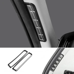 For Hyundai Elantra 2021-2022 Black Titanium A Pillar Air Outlet Vent Cover Trim - Picture 1 of 6