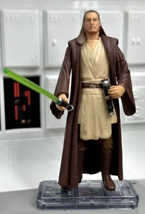 Hasbro 1999 QUI-GON JINN (Naboo) Complete Star Wars Phantom Menace Ep1 Jedi - Picture 1 of 2