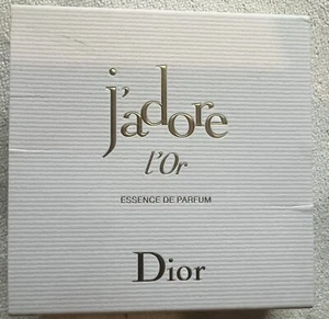 Dior J'adore L'or Essence De Parfum Perfumarle Ceramic Tag Travel Sample - Picture 1 of 2