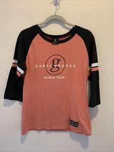 GARTH BROOKS WORLD TOUR NO. 7 JERSEY STYLE SHIRT SIZE XL. - Picture 1 of 10