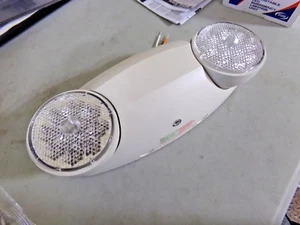 LITHONIA LIGHTING 120/277V LED Emergency Light, 1.4W, White Plastic (TJ) - Picture 1 of 5