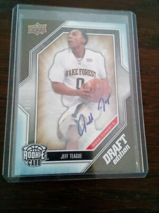 2009-10 Upper Deck Draft Edition Autograph Blue/499 #51 Jeff Teague Auto Rookie - Bild 1 von 1