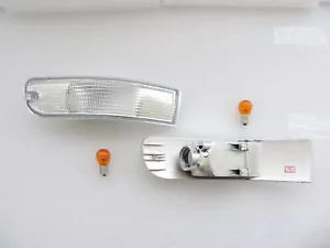 Clear Turn Signal Light Lens Set for Porsche 993 1994 95 1996 1997 Euro bumpers - Picture 1 of 3