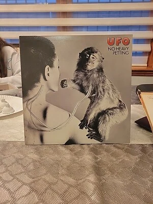 UFO No Heavy Petting 1976 CHRYSALIS CHR 1103 Michael Schenker - VINTAGE VINYL  - Image 1 of 4