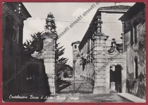 LODI CASTELNUOVO MUND VON ADDA 03 ROCCA Postkarte gereist REAL PHOTO - Bild 1 von 2