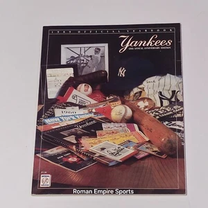 New York Yankees MLB Baseball 1989 Official Annual Yearbook 40th Anniversary VGC - Picture 1 of 10