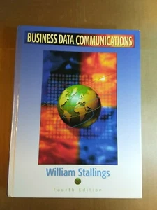 Business Data Communications Hardcover William Stallings - Picture 1 of 4