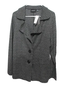 NWT AVENUE Damen Grau Knit Top Leichte Jacke Größe 14-16 - Bild 1 von 6