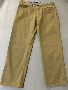 Peter Millar Khaki Pants Men Size 33x26 Spandex British Straight Leg Casual - Picture 1 of 7