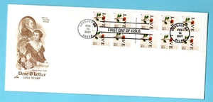 U.S. Scott #3497 folleto completo panel de 10 / FDC - Artesanía - Imagen 1 de 1
