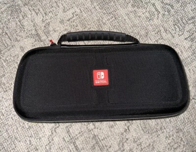 Nintendo Switch Game Traveler Travel Stand Carrying Case Black +Fits OLED Lite - Image 1 of 3