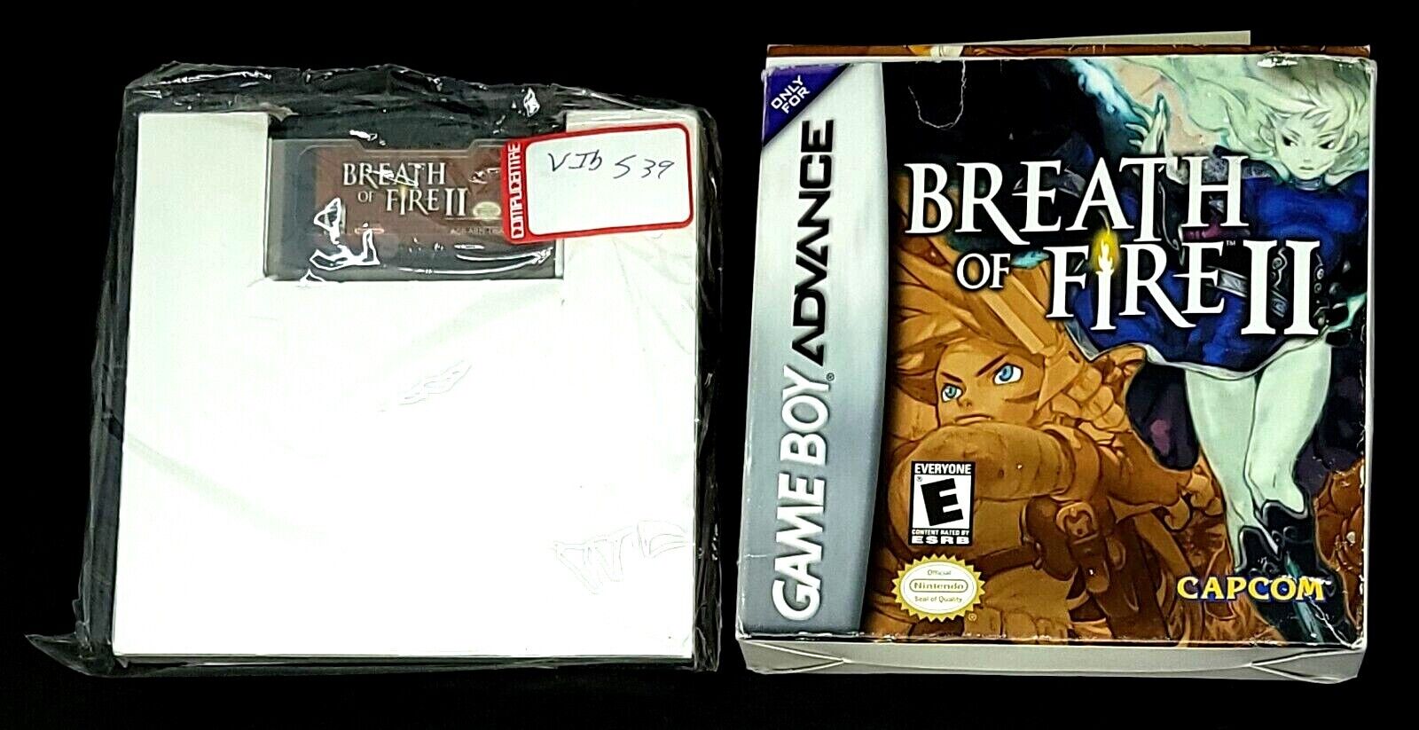 Breath of Fire II 2 (Nintendo Game Boy Advance, 2002) CIB
