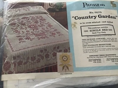 Edredón punto de cruz Foto 1 de 4