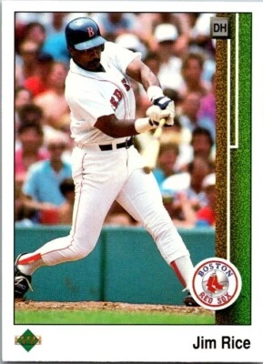 1989 Upper Deck - Jim Rice #413 - Image 1 of 2