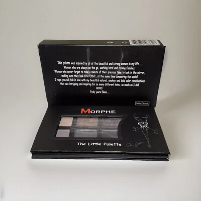 Morphe The Little Eyeshadow Palette Mama Drama Elena Gant Black Smokey *Smudged - Image 1 of 4